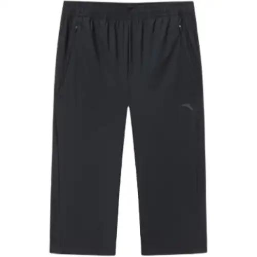ANTA Casual Shorts Men's Black Thin