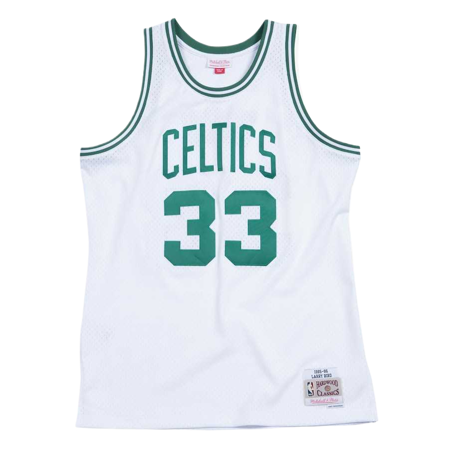 Mitchell & Ness Mitchell & Ness NBA Series NBA Boston Celtics 1985/86 Larry Bird No. 33 comfortable and versatile simple basketball jersey for men