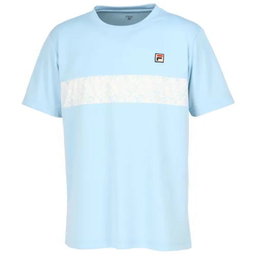 FILA Tennis Tops Men's Blue Crew Neck Moderate