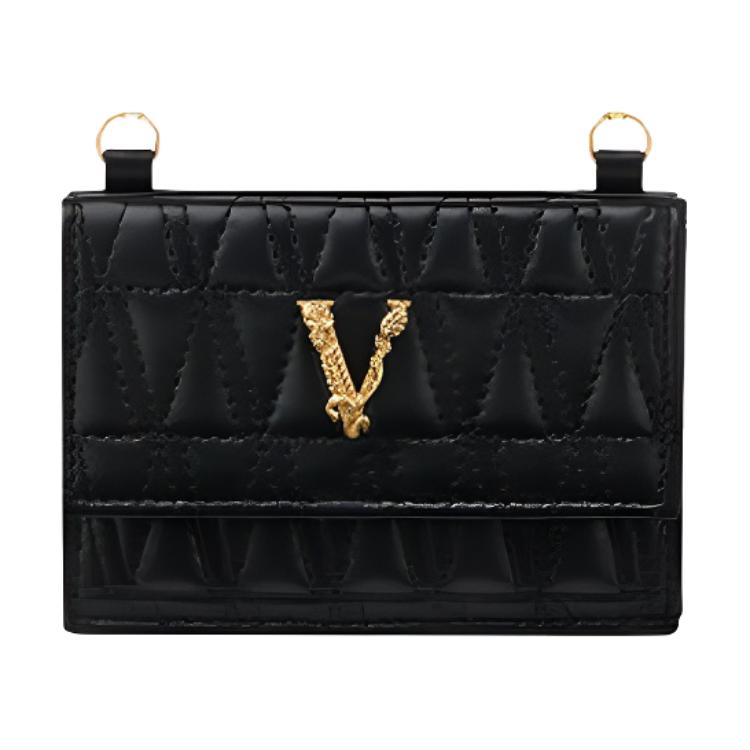 Женская сумка Versace VERSACE Virtus Naplak (черный)