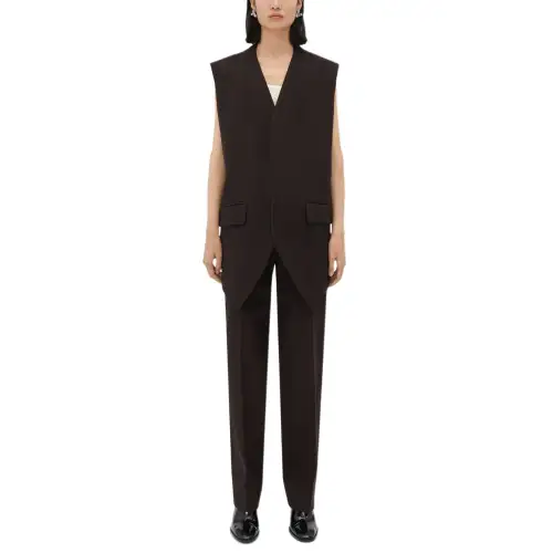 Bottega Veneta Structured Sleeveless Gilet