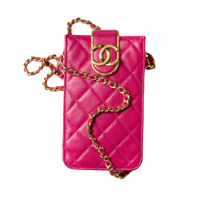 CHANEL Women's 22B Fall/Winter Cellophone Pouch