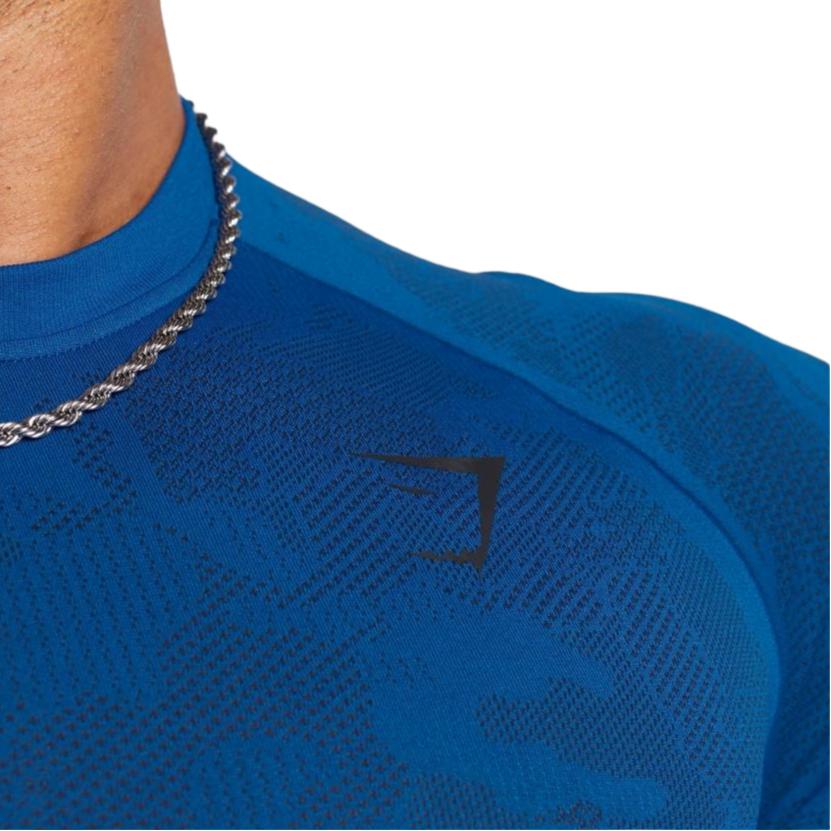 GYMSHARK Workout Clothing Men’s Vintage Blue/Marine Blue