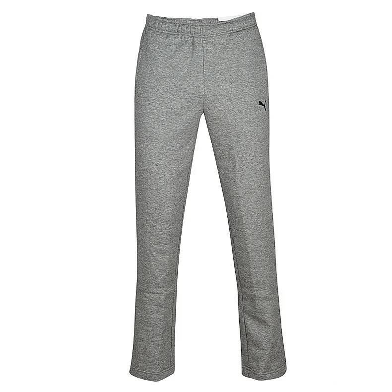 PUMA Knitted Sweatpants Men's Gray Moderate Other
