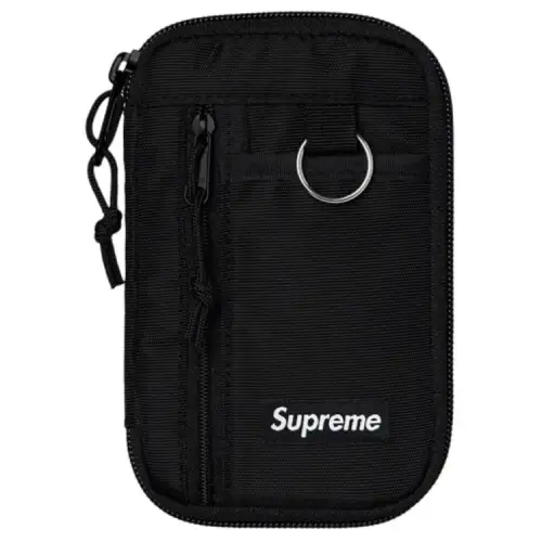 Supreme FW19 Nylon Crossbody Bags Regular Unisex Black