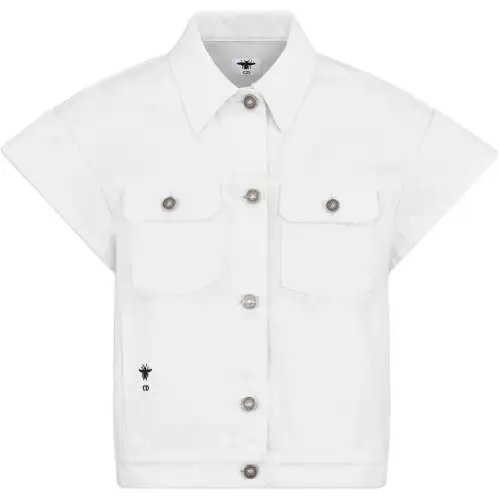 DIOR Denim Jacket Women's White