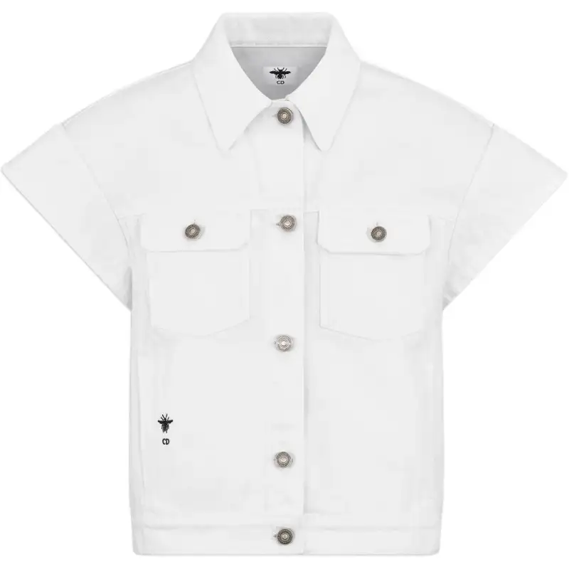 DIOR Denim Jacket Women's White