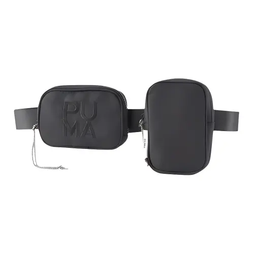 PUMA INFUSE Fabric Crossbody Bag Decoration Fanny Pack Small Women's Black