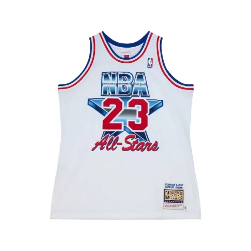 Mitchell & Ness Mitchell & Ness NBA Series Michael Jordan Hardwood Classics 1992 All-Star Game Comfortable, Fashionable and Trendy Versatile Round Neck Basketball Vest Men's Style