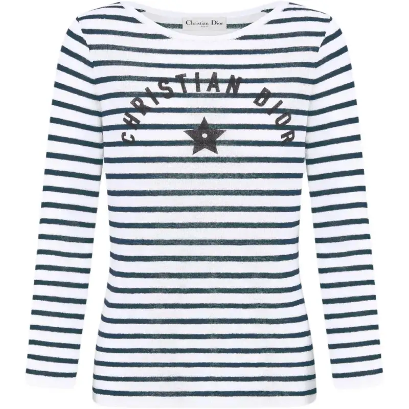 DIOR Dioriviera FW25 Sweater Women's Marine Blue
