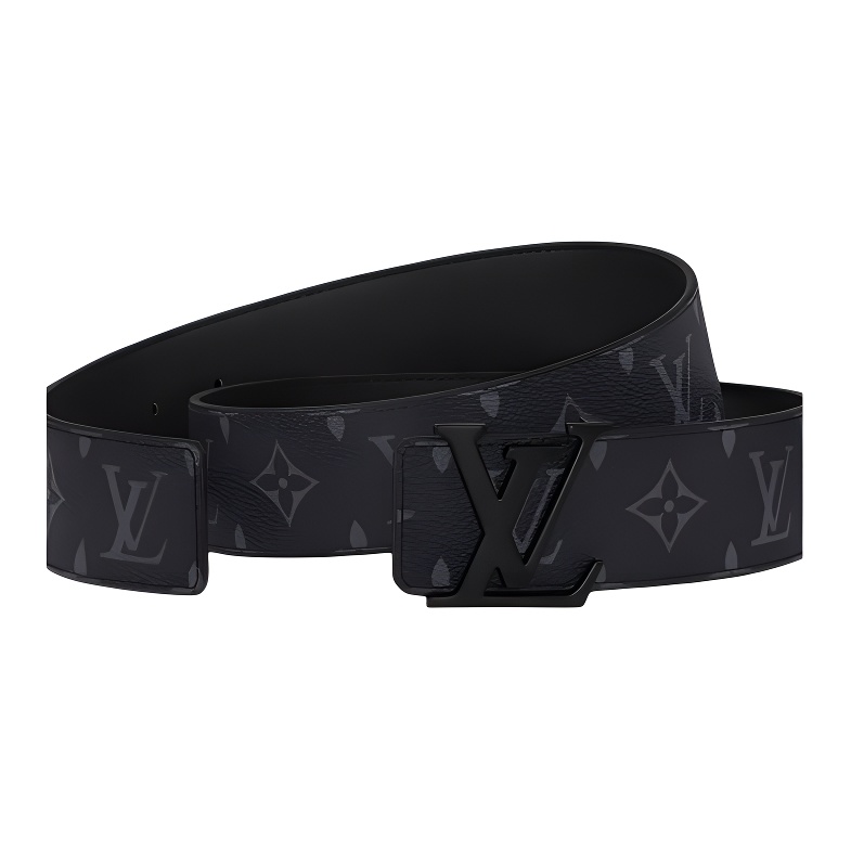 Ремень Louis Vuitton Initiales 4cm (черный) — фото 2