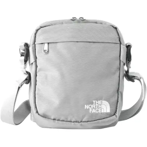 THE NORTH FACE 4L One Shoulder Crossbody Outdoor Bag Canvas Gray Unisex
