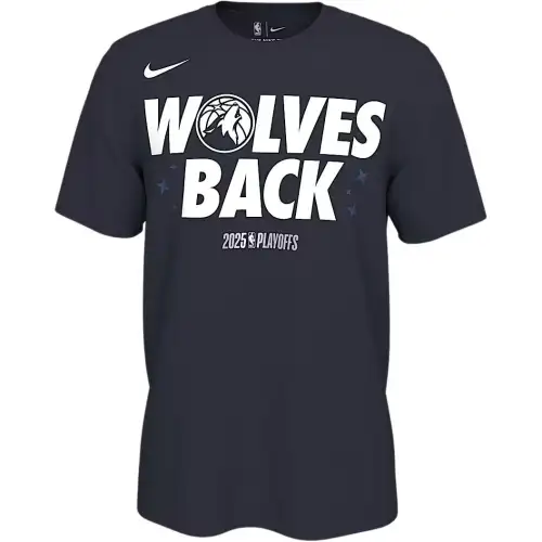 Nike Minnesota Timberwolves Playoff Mantra 2025 Men's Nike Nba T Shirt