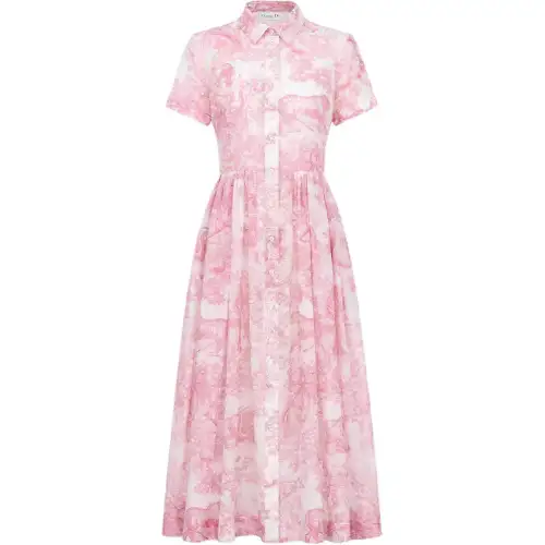 DIOR Dioriviera Short Sleeved Dress Women's