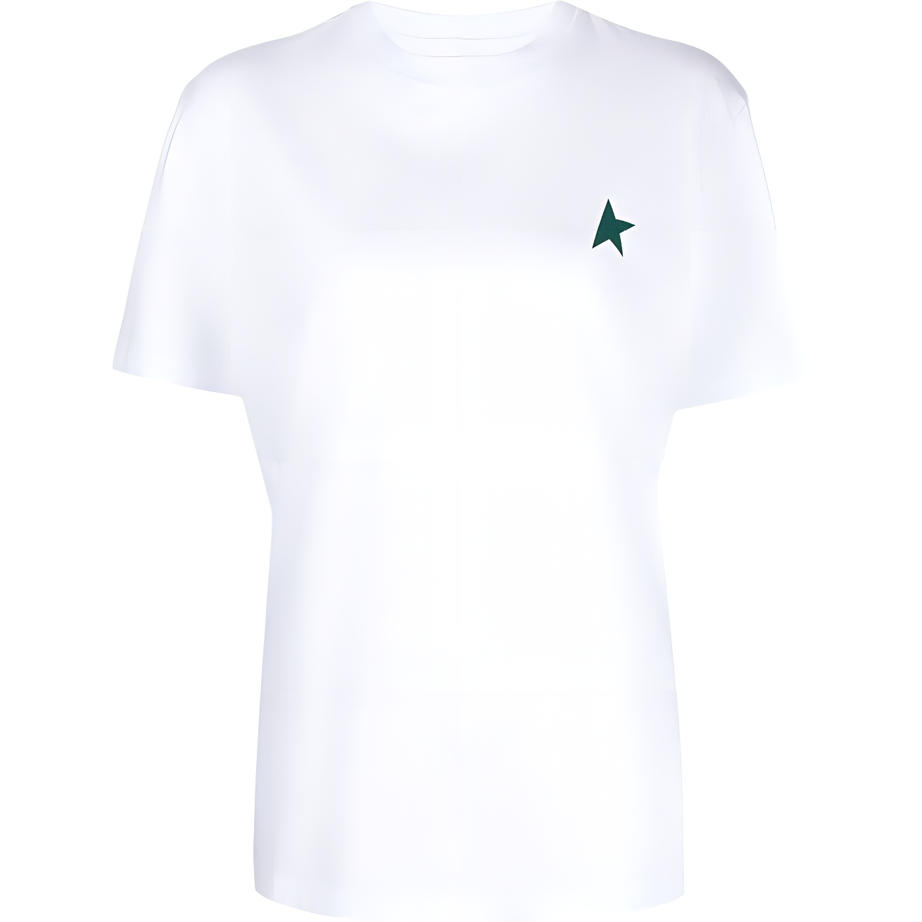 Женская футболка Golden Goose GMP01220P00086511257 (белая)