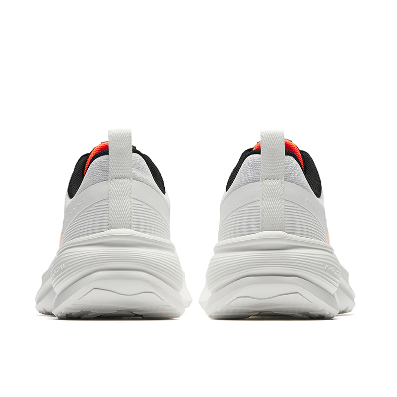 Anta Cushioning Breathable Slip Resistant Low top Training Sprint City Commuting Running Shoes Men’s White
