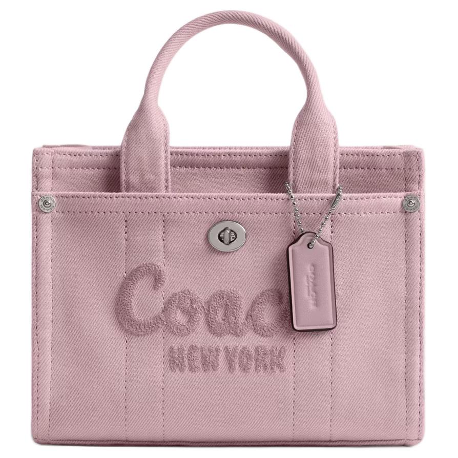 Женская сумка COACH Cargo 20 (розовая)