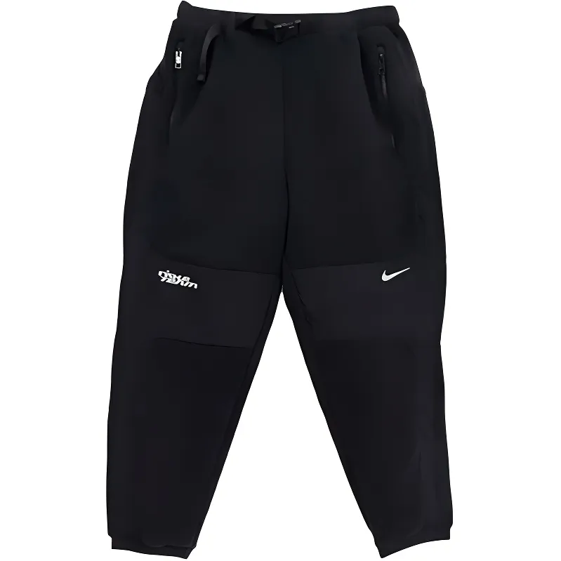 Nike Knitted Sweatpants Men's FB7840-010 Moderate Cuffed Pants