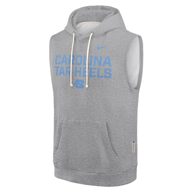 Jordan North Carolina Sideline Men's Jordan Brand Dri-FIT College Sleeveless Pullover Hoodie