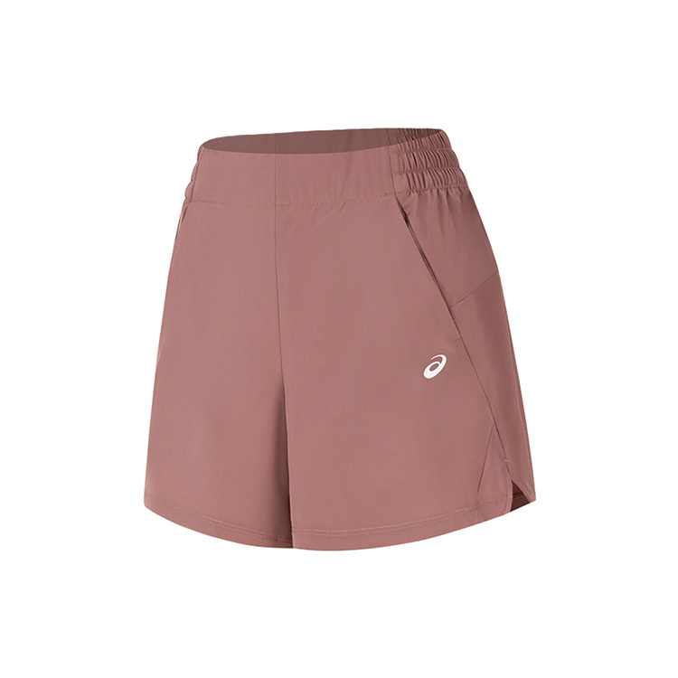 ASICS Sports Shorts Women's Pink Moderate Straight Fit Pants