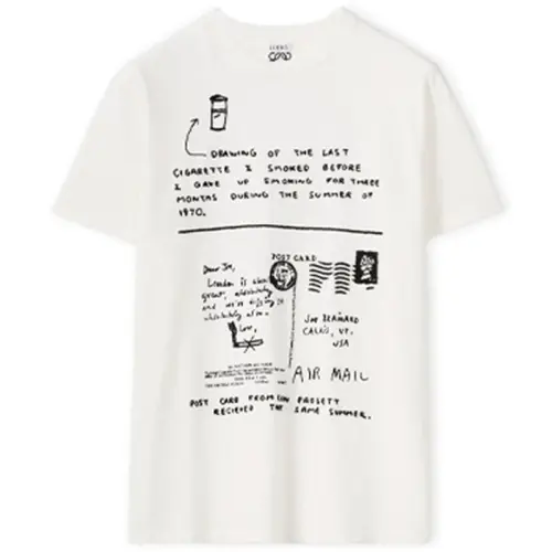 LOEWE Letter Embroidery T Shirt