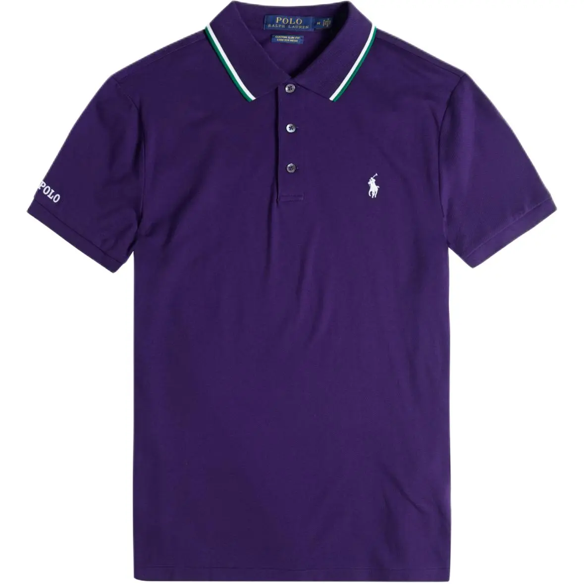 Polo Ralph Lauren SS24 Polo Shirt Custom Slim Fit Men's Purple