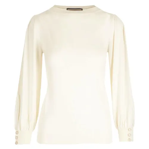 GUCCI FW22 Sweater Women's Ecru