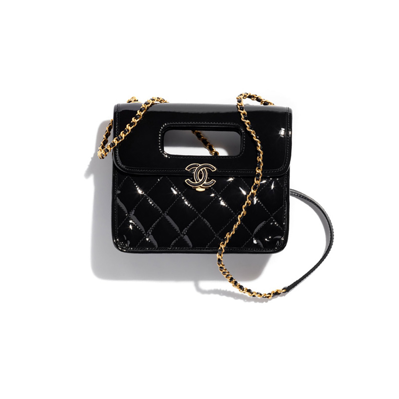 Женская сумка Chanel 23S (черная)