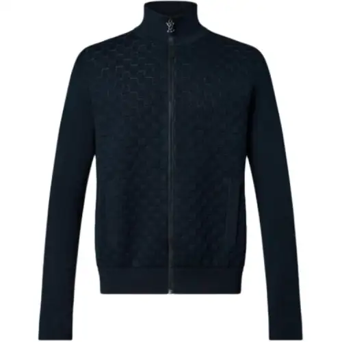 LOUIS VUITTON Jackets & Coats Men's Navy Blue