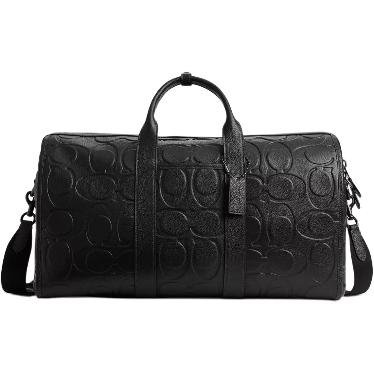 COACH Gotham Cow Leather Travel Bag Men's Black
