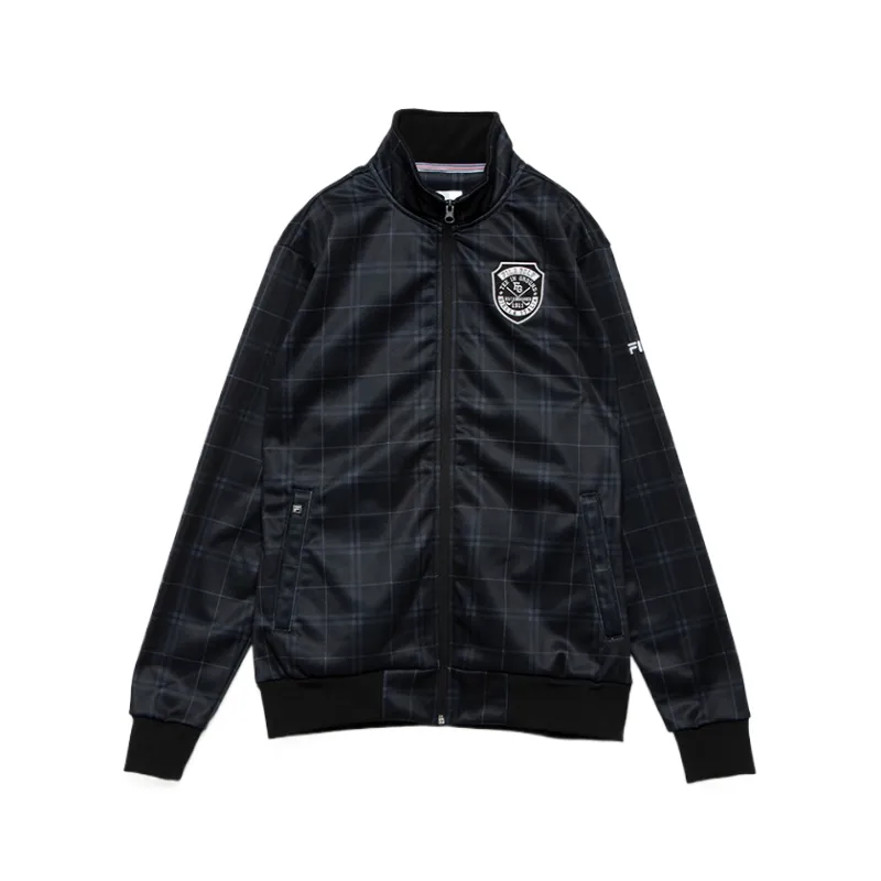 FILA Jackets Men's Black Stand Collar Moderate Other