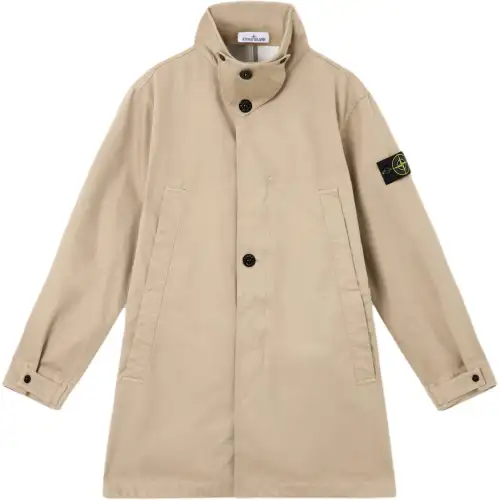 Stone Island buttoned coat