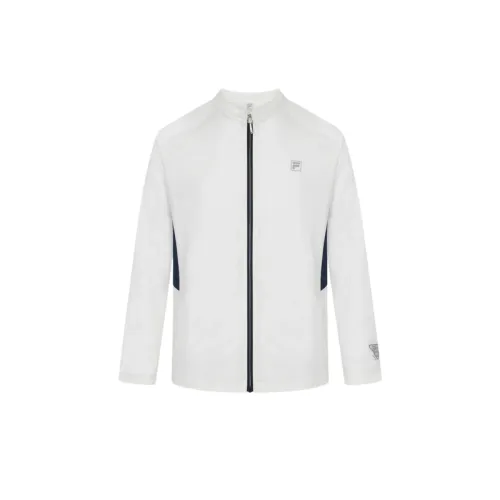 FILA Jackets Unisex White Turtleneck Moderate Other
