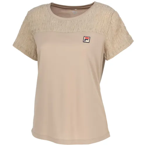 FILA Tennis Tops Women's Beige