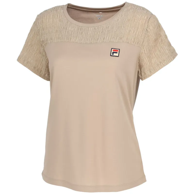 FILA Tennis Tops Women's Beige