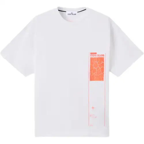 STONE ISLAND T Shirt Men's White