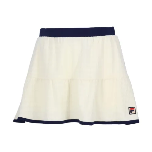 FILA Tennis Skirts Women's Ivory White Moderate