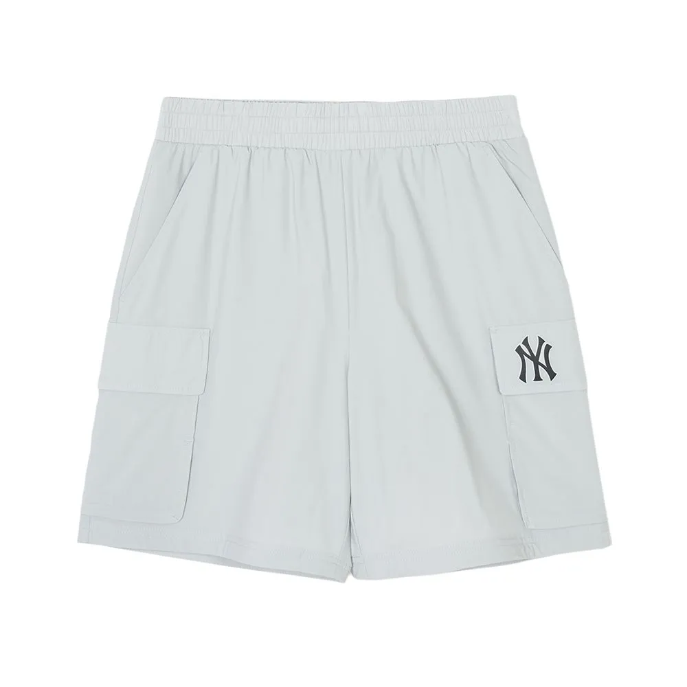 MLB New York Yankees Casual Shorts Unisex Light Gray