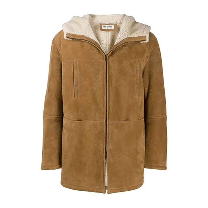 SAINT LAURENT Jacket Men's Brown