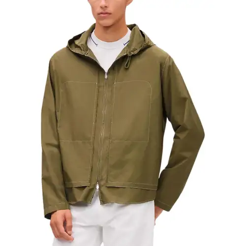 HERMES Jackets & Coats Men's Green