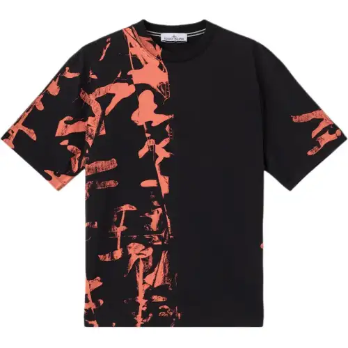 STONE ISLAND T Shirt Men's Black