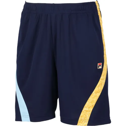 FILA Tennis Bottoms Men's Marine Blue/Yellow Moderate