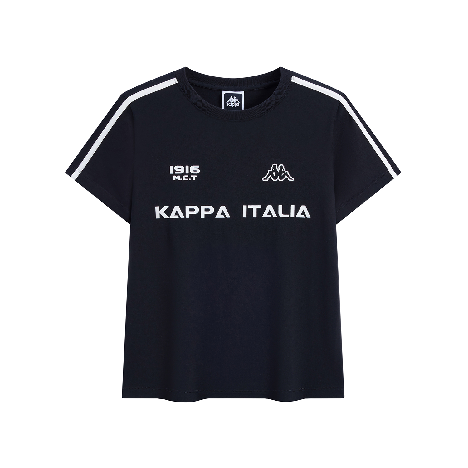 Женская футболка Kappa (черная)