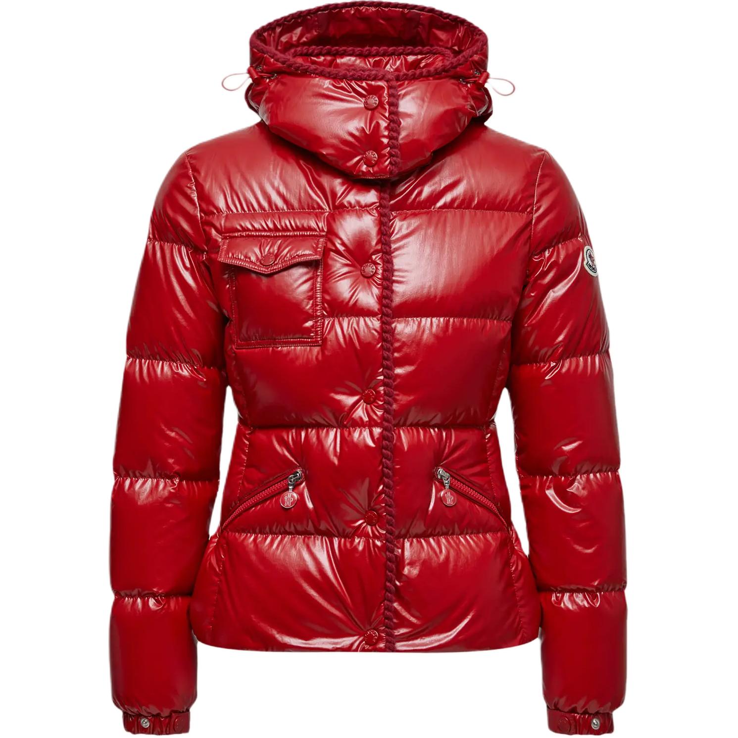 Женский пуховик Moncler Glareins (белый)