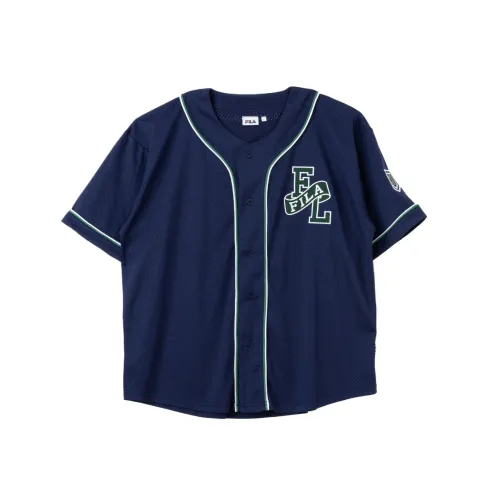 FILA Sportswear Men's Navy V Neck Moderate