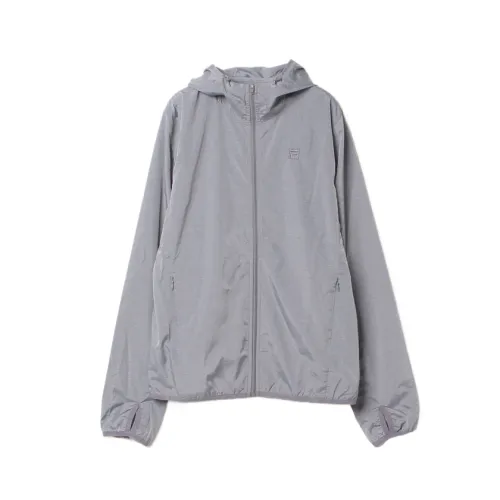 FILA Jackets Women's Gray Hooded Moderate Other