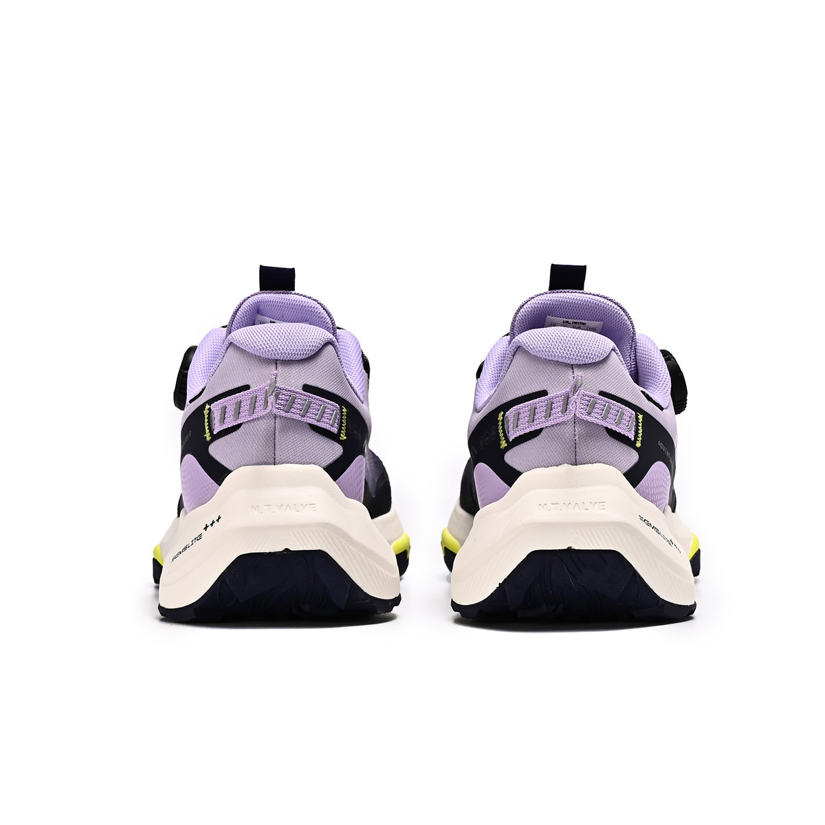 TUTU Mesh Cushioning Abrasion Resistant Lightweight Low top MD Rubber Casual Running Shoes Unisex Morning Mist Purple