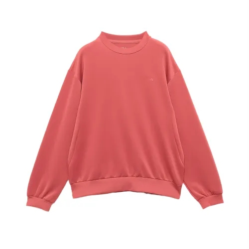 FILA Sweatshirts Women's Red Crew Neck Moderate