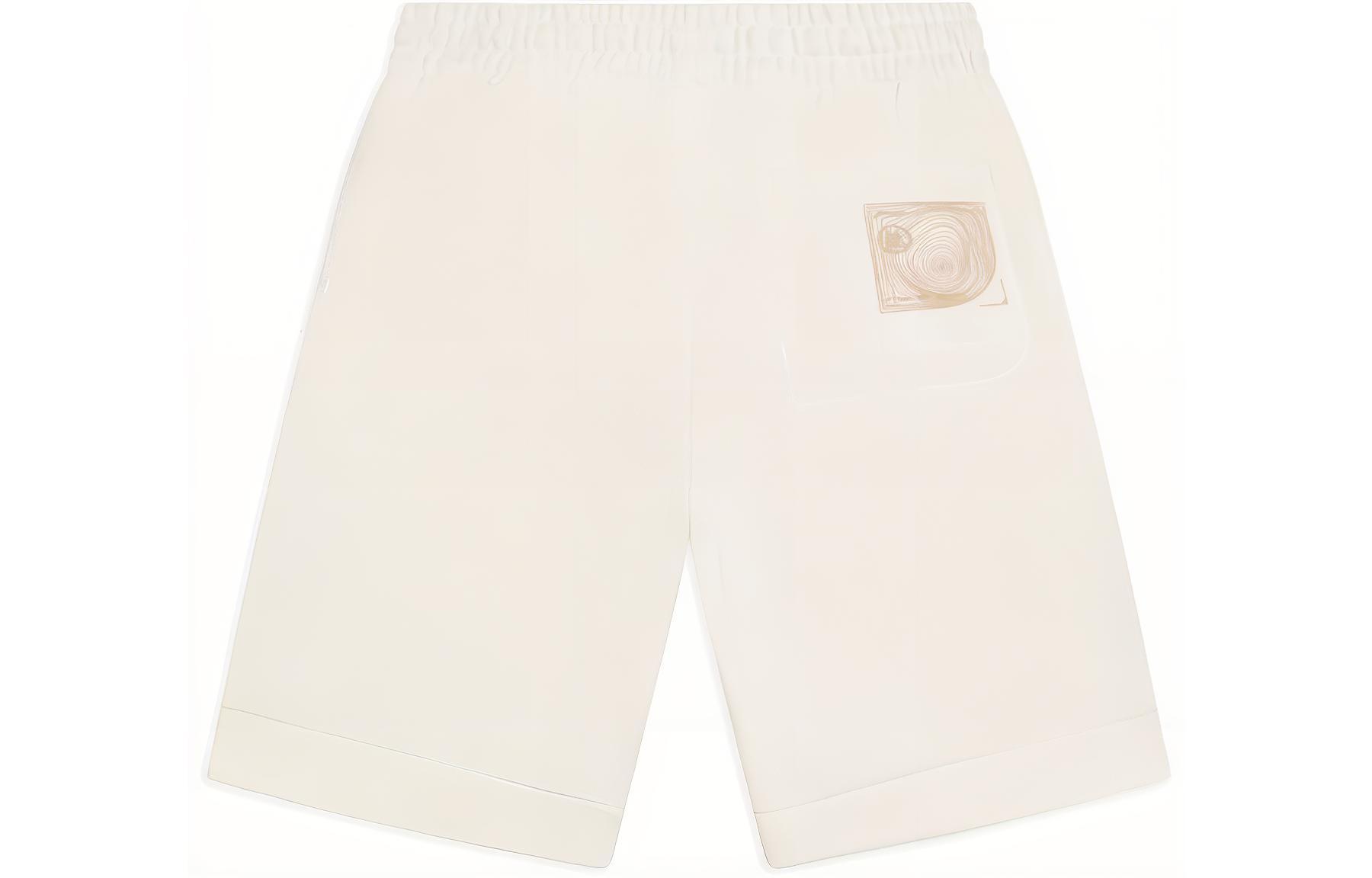 Li Ning Li Ning X Jackie Chan Sports Shorts Men’s Ecru