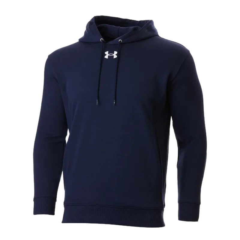 Under Armour Sweatshirts Unisex Midnight Marine Blue Hooded Moderate